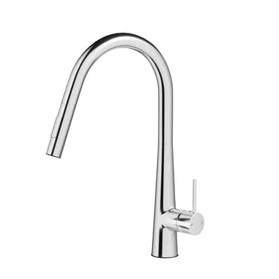 DS NA Kitchen Mixer Tap Pull Out Round 2 Mode Sink Basin Faucet Swivel WELS