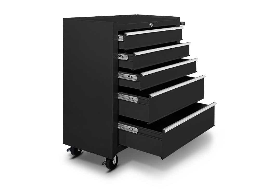 Tool Cabinet Roll Cabinet And Chest Combo Black