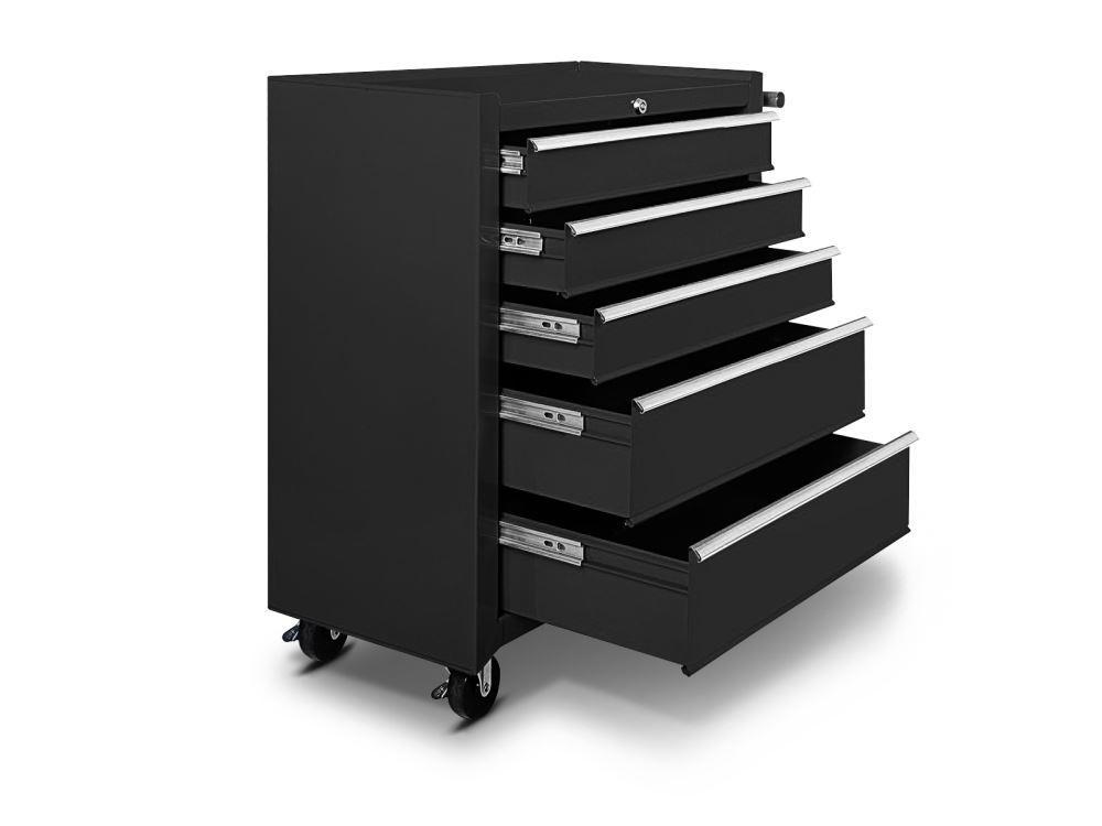 DS Tool Cabinet Roll Cabinet 5 Draw Black