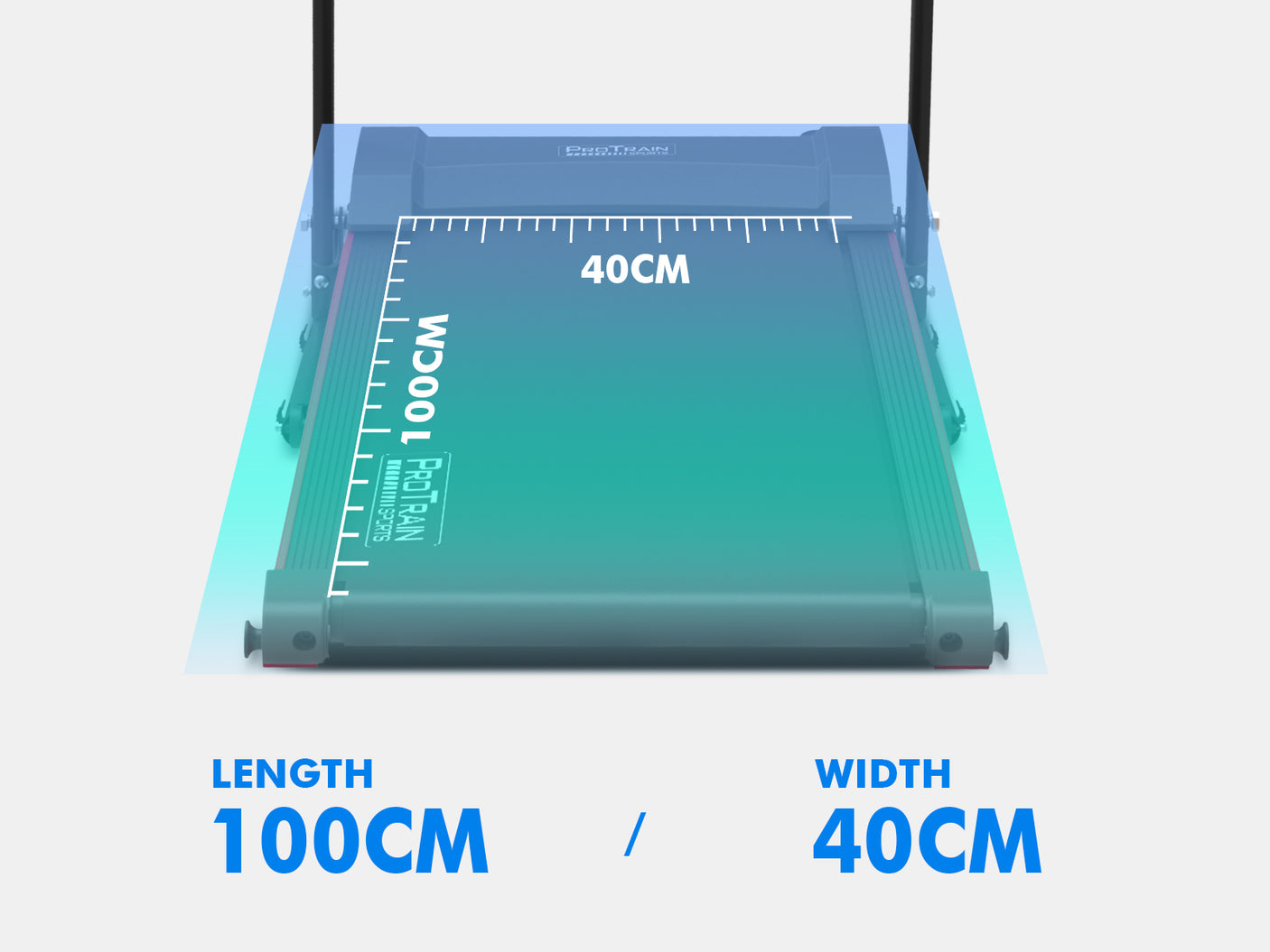 Treadmill With APP 40cm