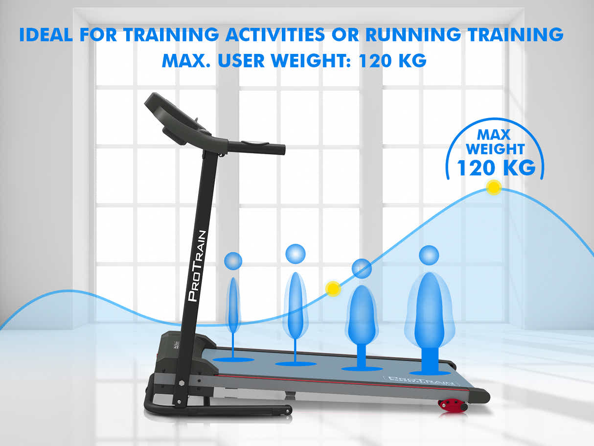 DS Multifunction Electric Treadmill With APP - 40 cm