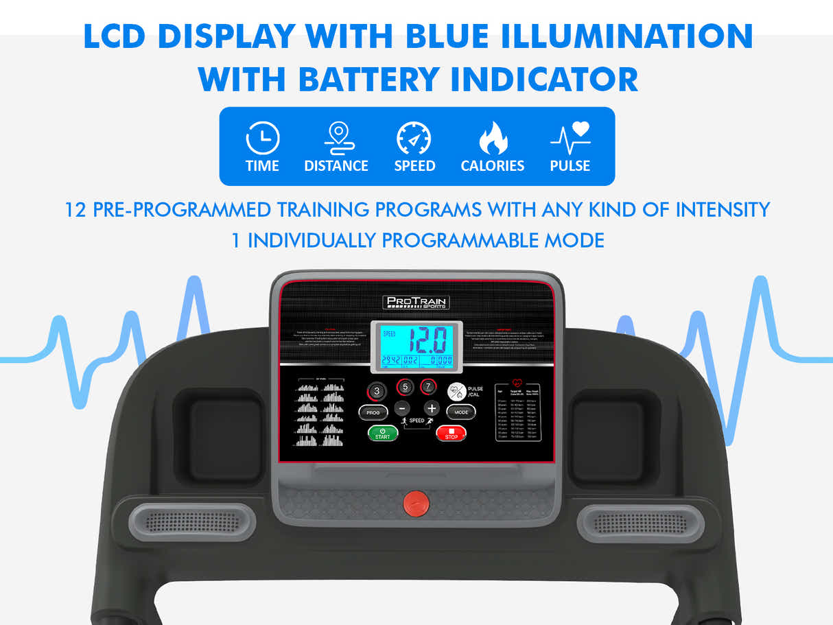 DS Multifunction Electric Treadmill With APP - 40 cm
