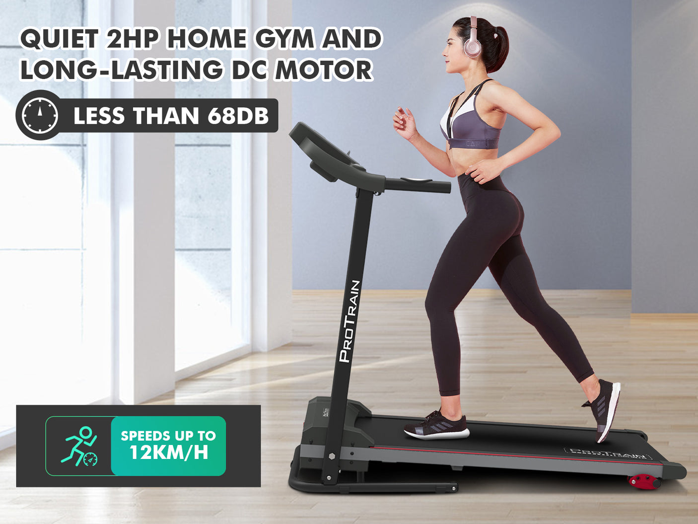 Treadmill With APP 40cm