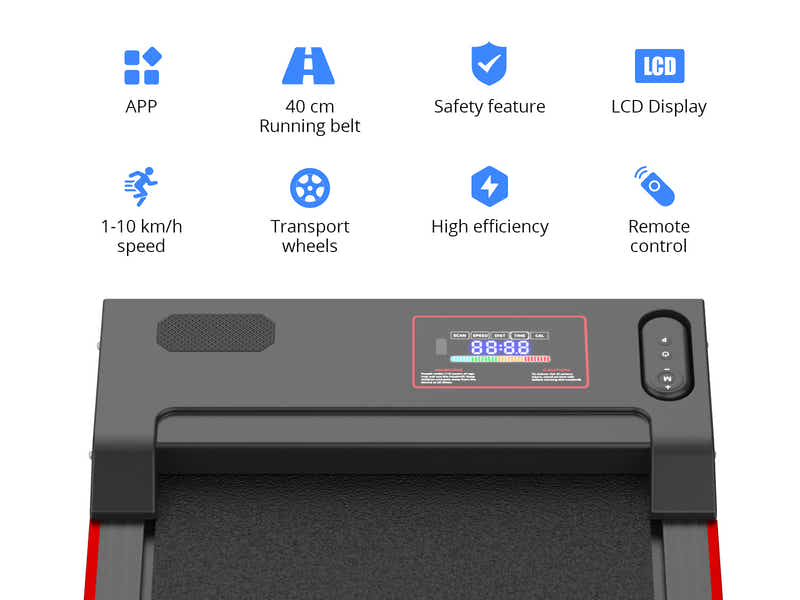 Walking Treadmill With Handle