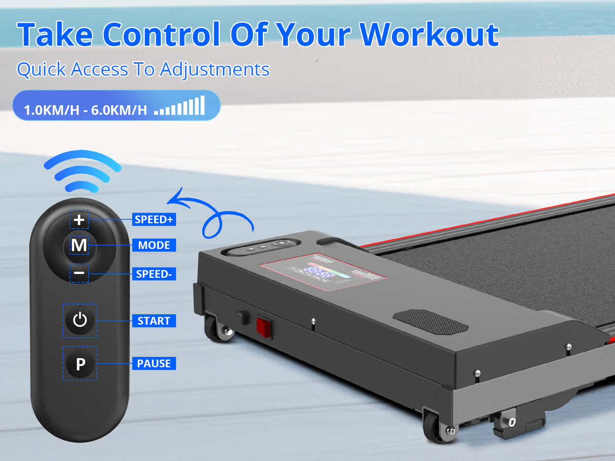 Walking Pad Treadmill With Remote - 40 cm