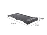 Treadmill Walking Pad With Manual Incline Black Color