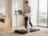Treadmill Walking Pad With Manual Incline Black Color