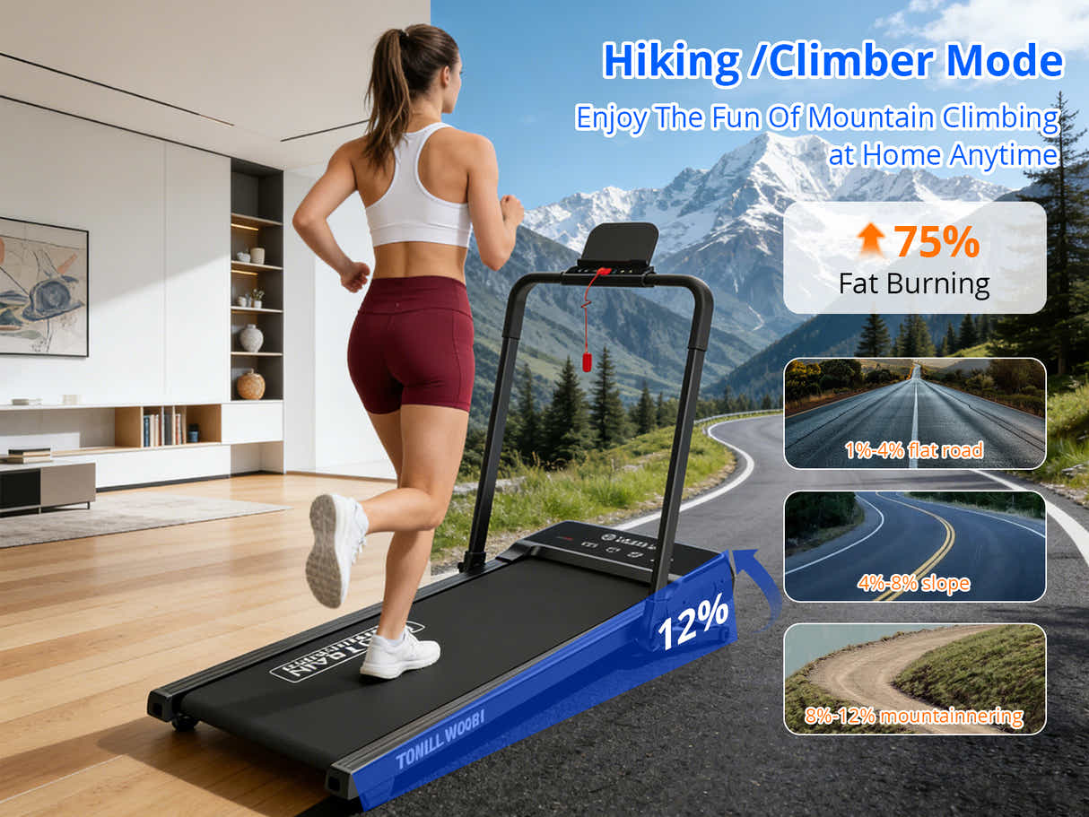 DS Walking Pad Treadmill With Handle
