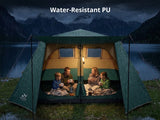 DS Instant Up Camping Tent 8 Person Pop up Tents Family Hiking Dome Camp