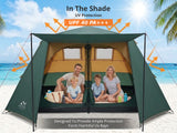 DS Instant Up Camping Tent 8 Person Pop up Tents Family Hiking Dome Camp