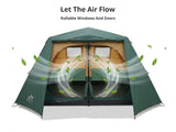 DS Instant Up Camping Tent 8 Person Pop up Tents Family Hiking Dome Camp