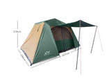DS Instant Up Camping Tent 8 Person Pop up Tents Family Hiking Dome Camp