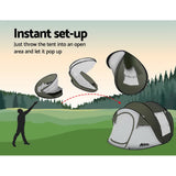 Weisshorn Instant Up Camping Tent 4-5 Person Pop up Tents Family Hiking