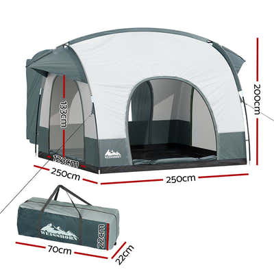 Camping Tent SUV Car Rear Extension Canopy Outdoor Portable Fami