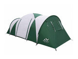 DS Family Camping Tent 12 Person Hiking Beach Tents (3 Rooms) Green