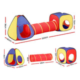 DS NA Keezi Kids Playhouse Play Tent Pop Up Outdoor Indoor Toys Children Gift