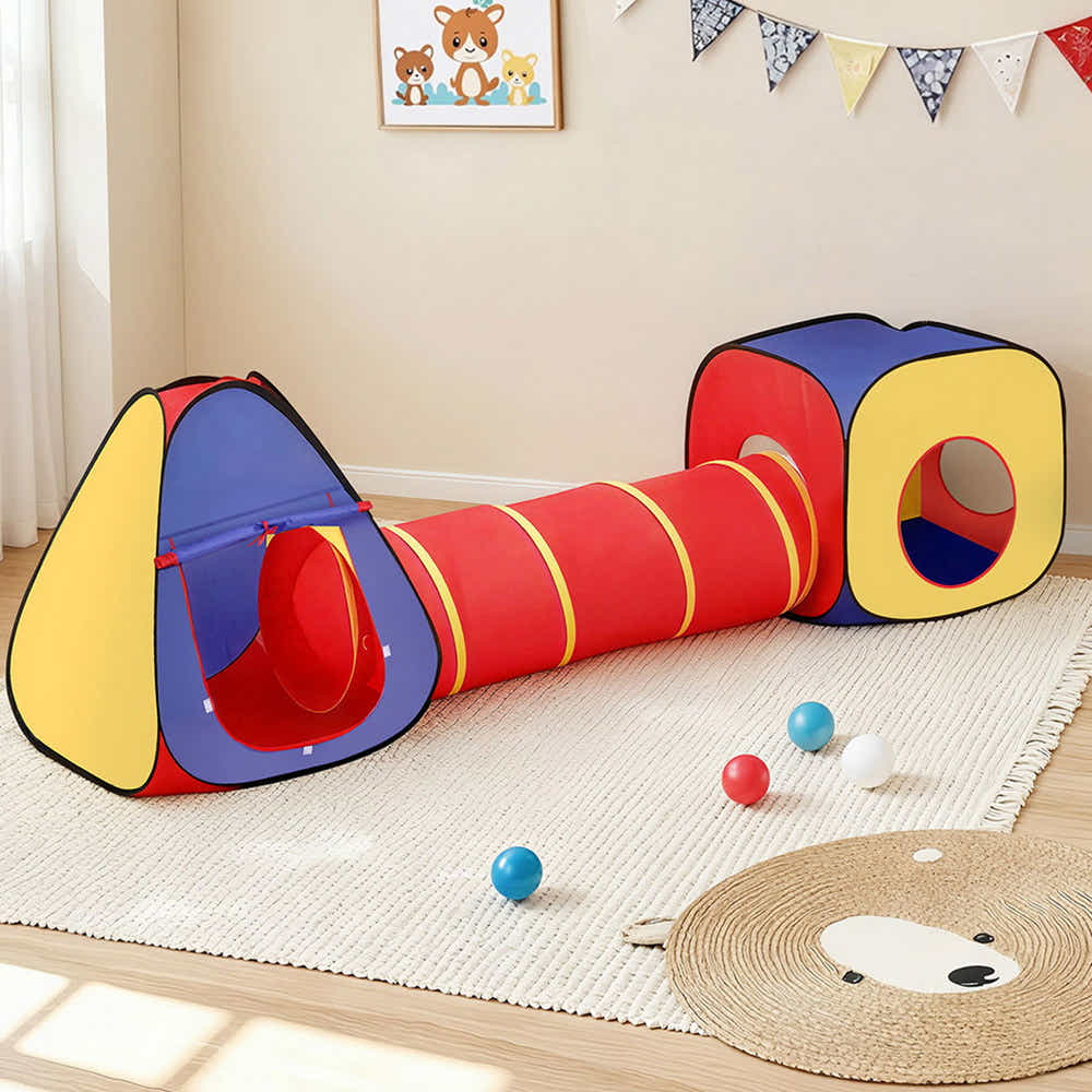 DS NA Keezi Kids Playhouse Play Tent Pop Up Outdoor Indoor Toys Children Gift