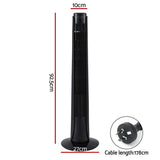 DS NA Devanti Tower Fan Oscillating 3 Speeds with Remote 93cm