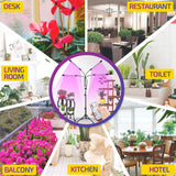 DS BS 4 Head LED Plant Grow Light with Stand and Remote Control