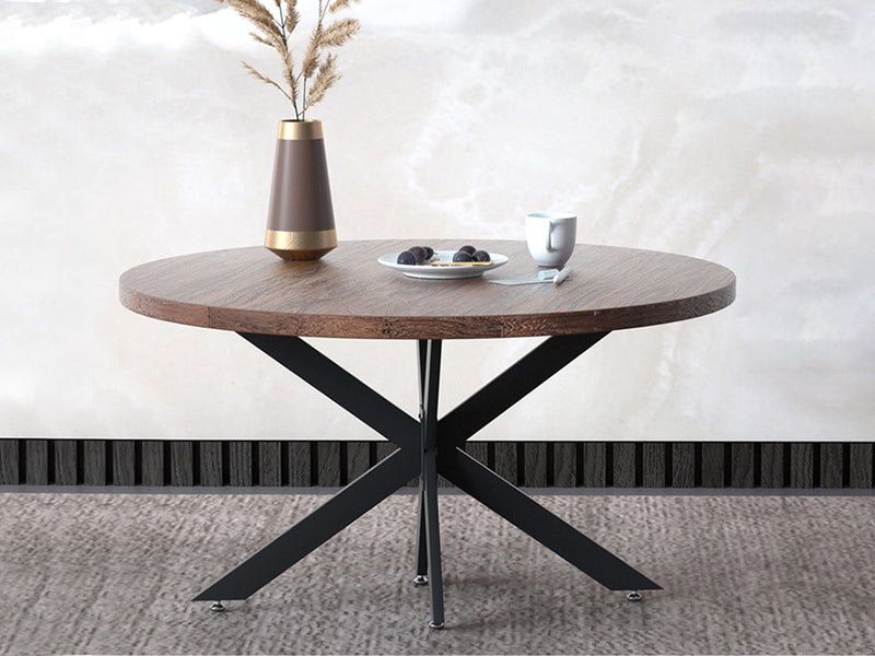 Starburst Shape Metal Table Leg