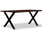 X-Shape Metal Table Legs - Set of 2