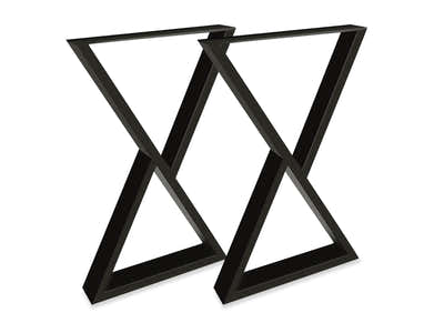 ZK-Frame Metal Table Legs - Set of 2