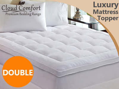 Pillow Top Mattress Topper - Double
