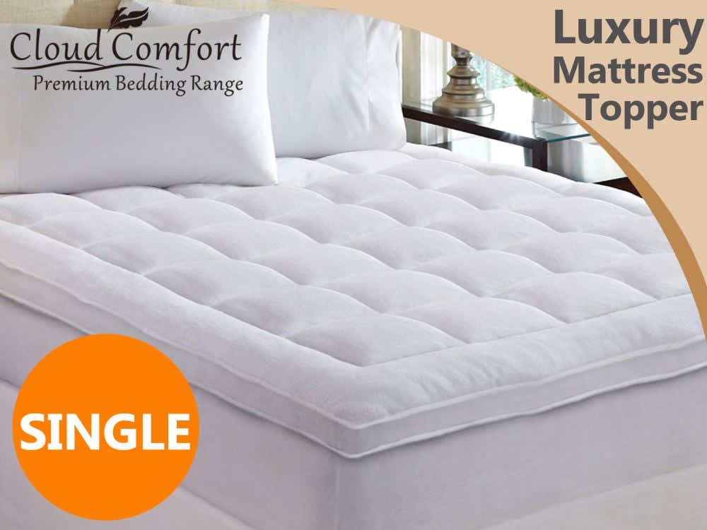Pillow Top Mattress Topper - Single