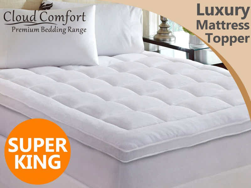 Pillow Top Mattress Topper - Super King