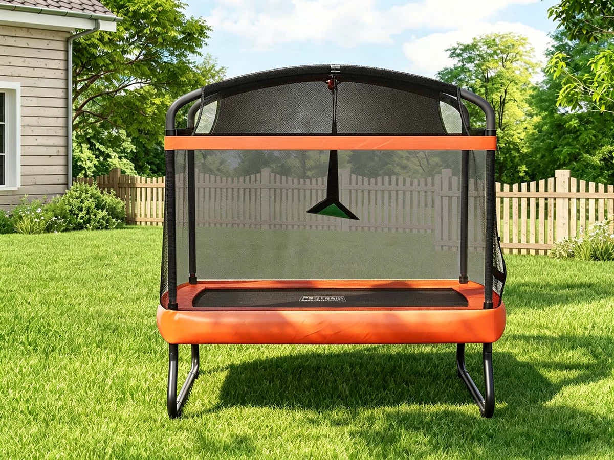 DS Trampoline OB 6FT Enclosure Safety Net Swing Rectangle