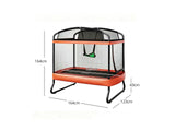 DS Trampoline OB 6FT Enclosure Safety Net Swing Rectangle