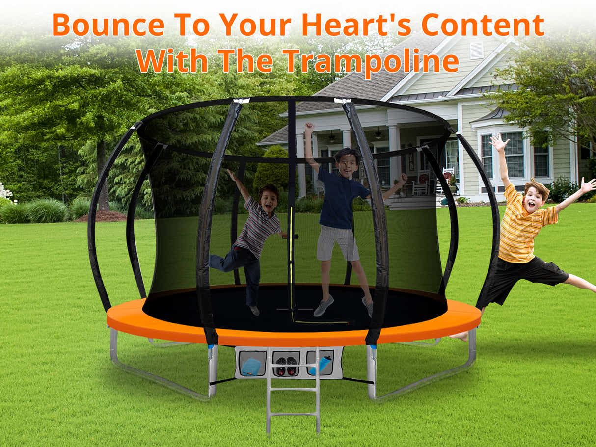 DS Arc Trampoline Orange - 14ft