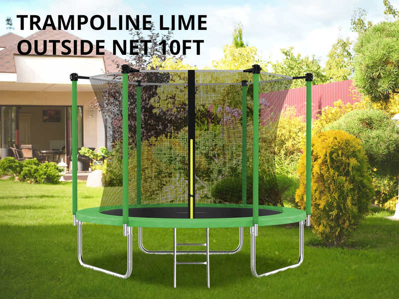 Trampoline Lime - 10ft