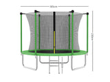 Trampoline Lime - 10ft