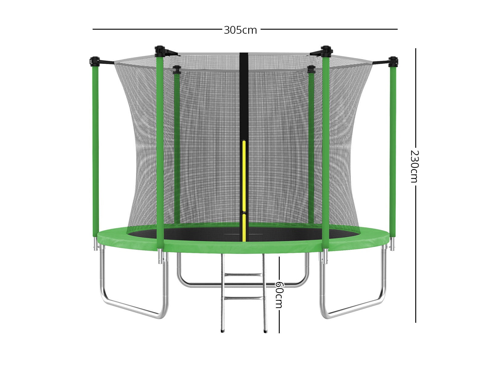Trampoline Lime 10Ft