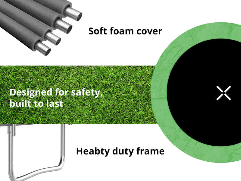 Trampoline Lime - 10ft