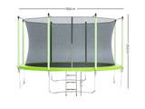 Trampoline Lime - 12ft