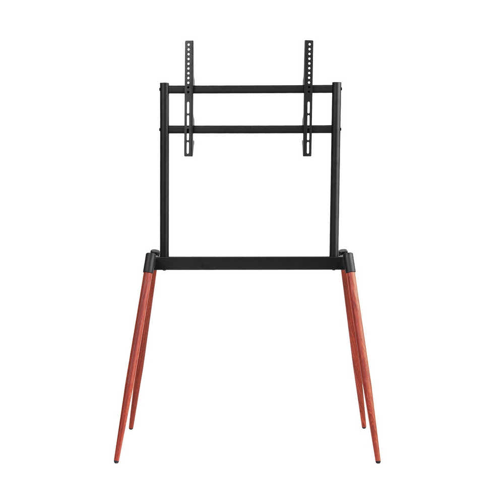 TV Stand 32-75 inch LED LCD Screen Wooden Floor Easel Height Adjustable