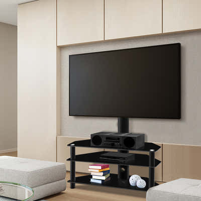 3-Tier TV Stand with Mount Bracket
