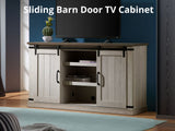 Sliding Barn Door TV Cabinet