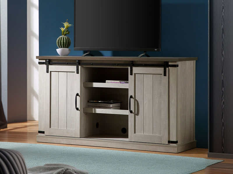 Sliding Barn Door TV Cabinet