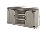 Sliding Barn Door TV Cabinet