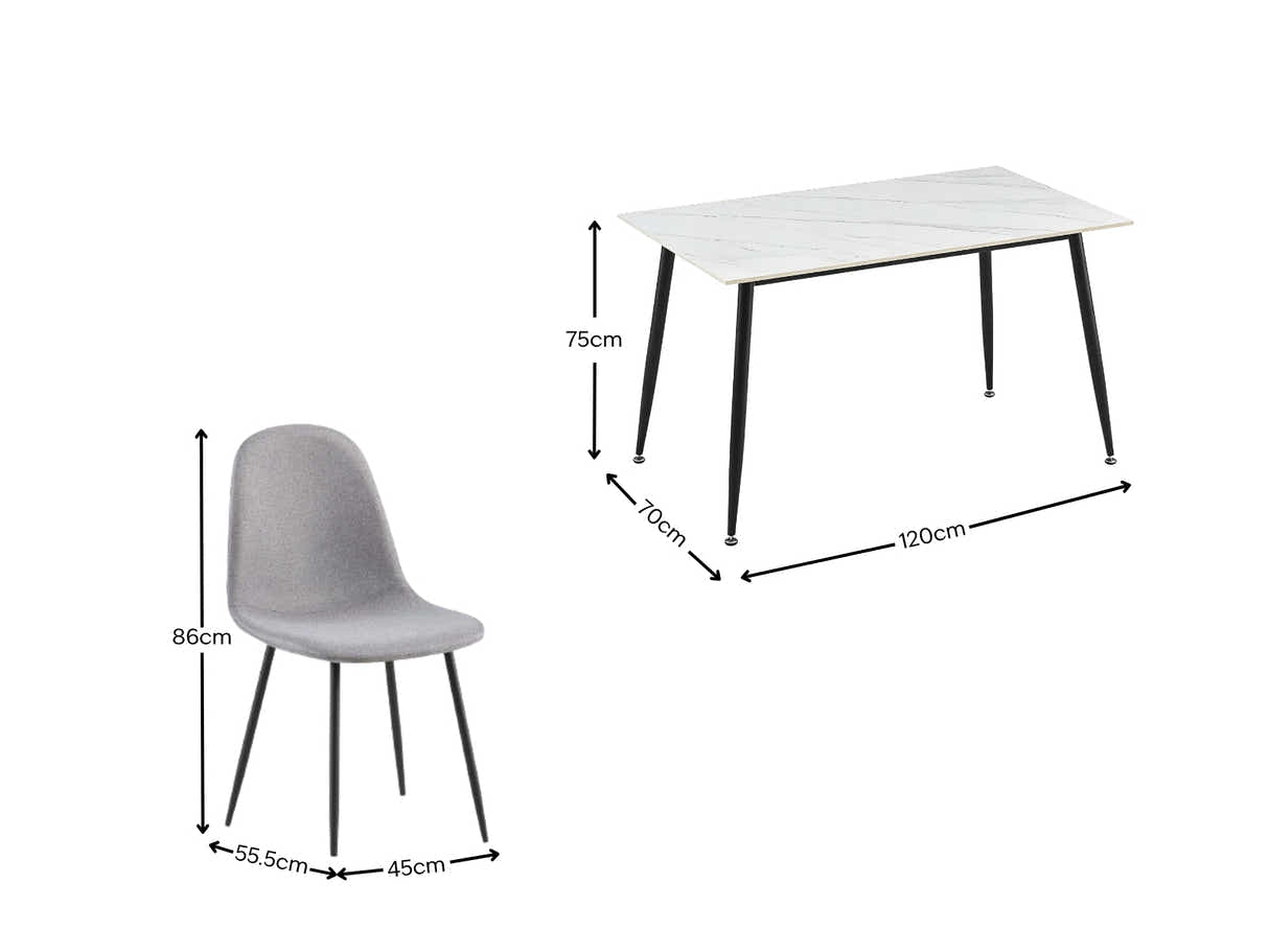 Esther 5-Piece Dining Set