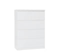 Tiko 5-Drawer Tallboy - White