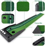 DS BS Indoor Mini Golf Practice Auto Ball Return Training Aid