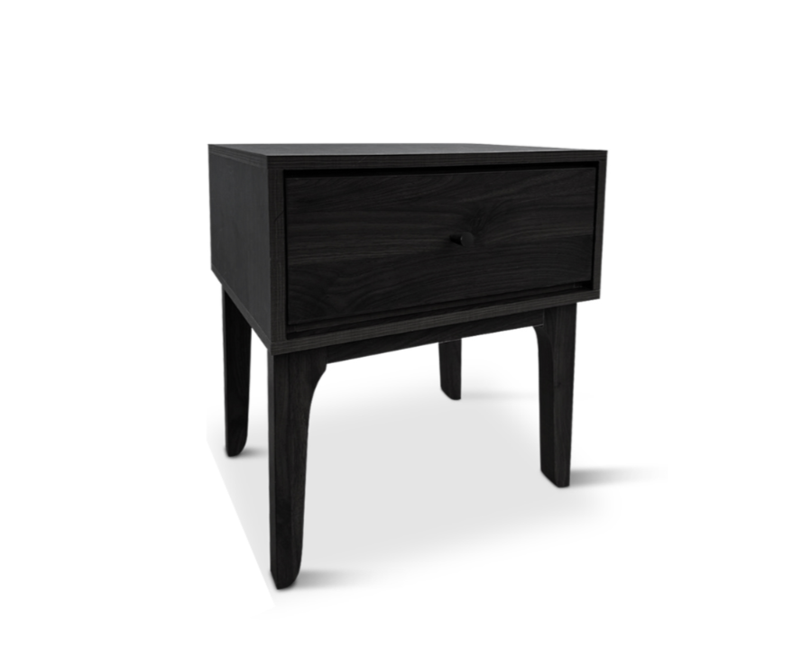 Samuel Bedside Table - Black