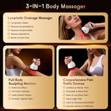 DS NA 4-in-1 Cordless Body Sculpting Massager – Rechargeable Massage Tool