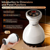 DS NA 4-in-1 Cordless Body Sculpting Massager – Rechargeable Massage Tool