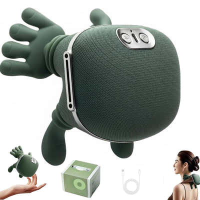 DS NA Hand-Like Neck & Shoulder Massager with 4D Kneading and Heat – Portable