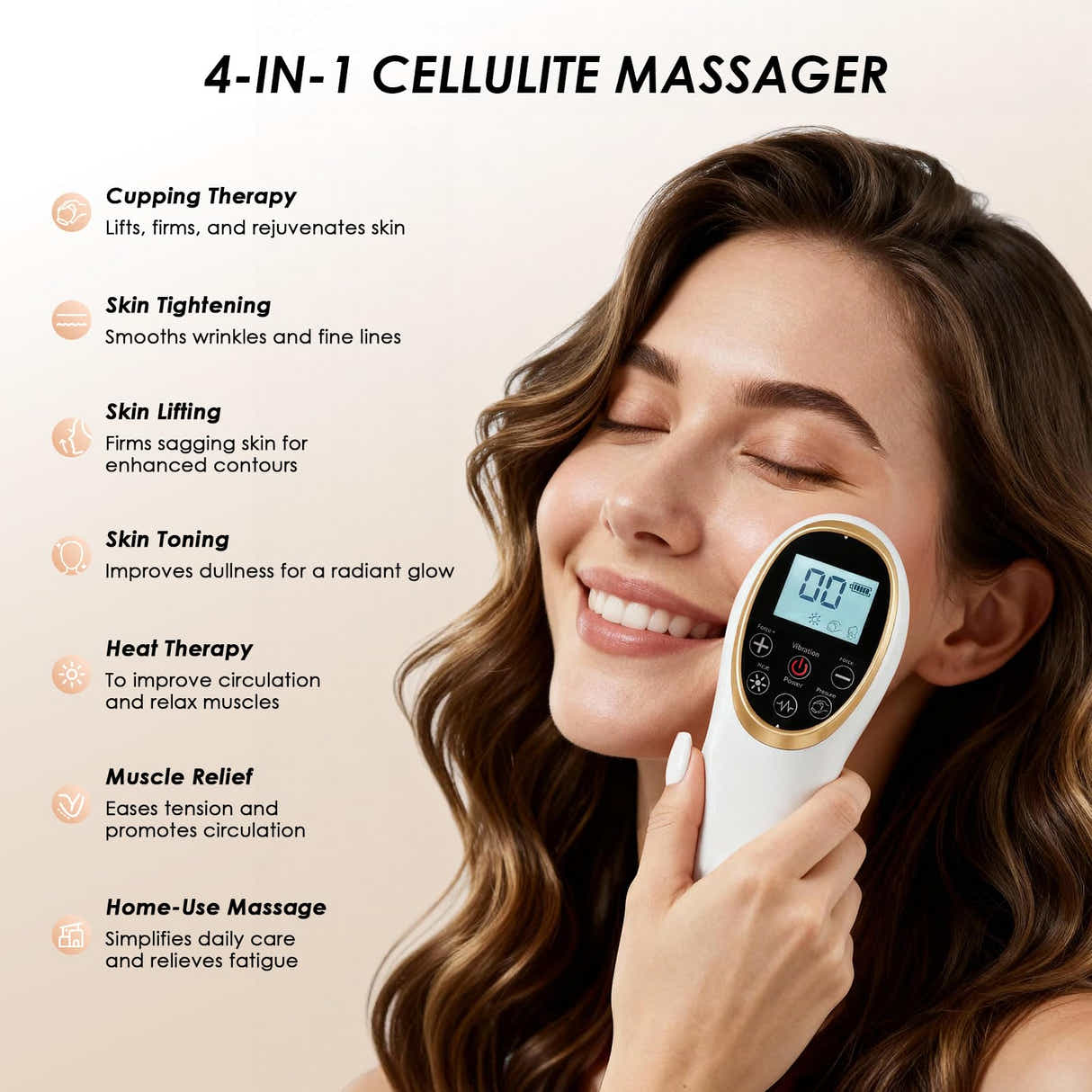 DS NA Jingluo Electric Beauty Massager – Facial & Body Roller